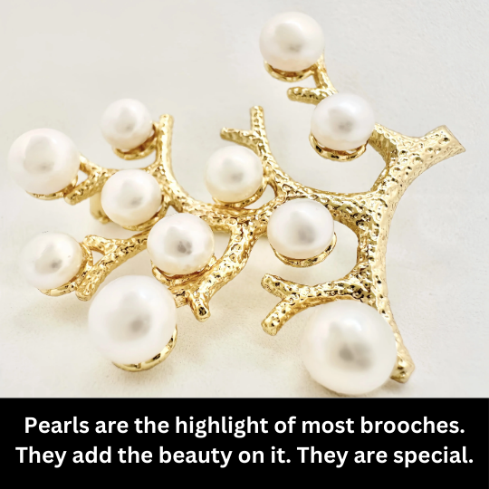 pearl brooches