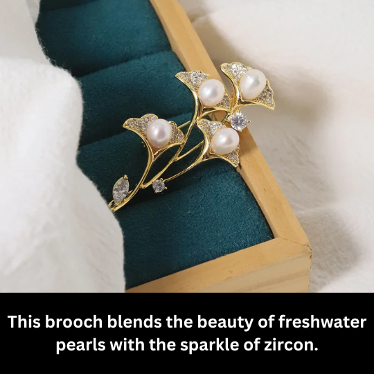 Pearl Brooch