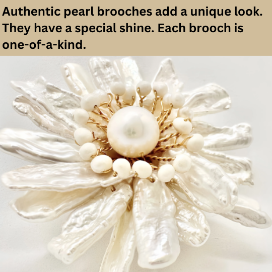 pearl brooches