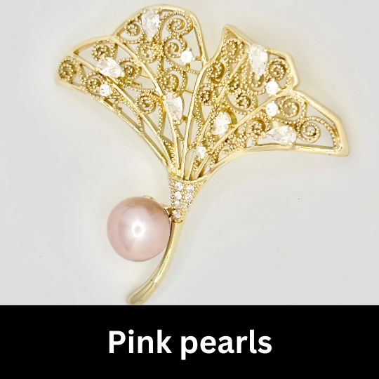 Pink Color Pearls