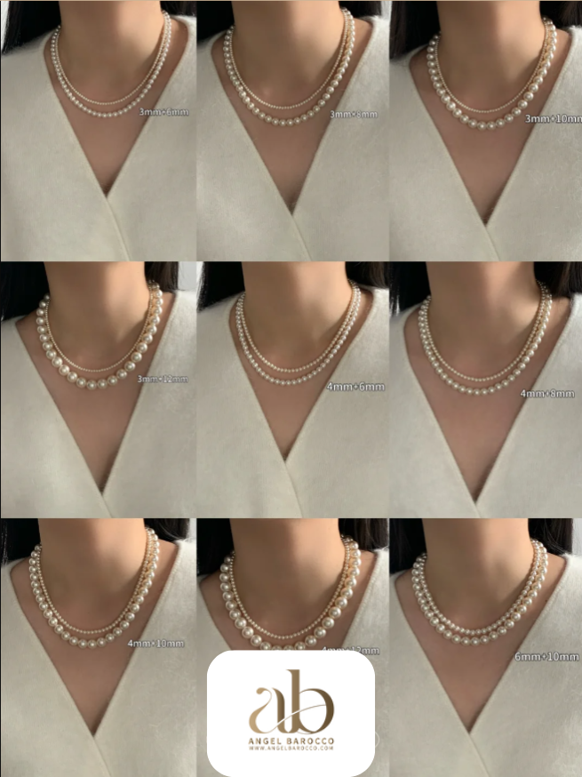  pearl necklaces