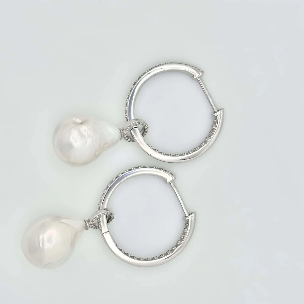 pearl earrings baroque