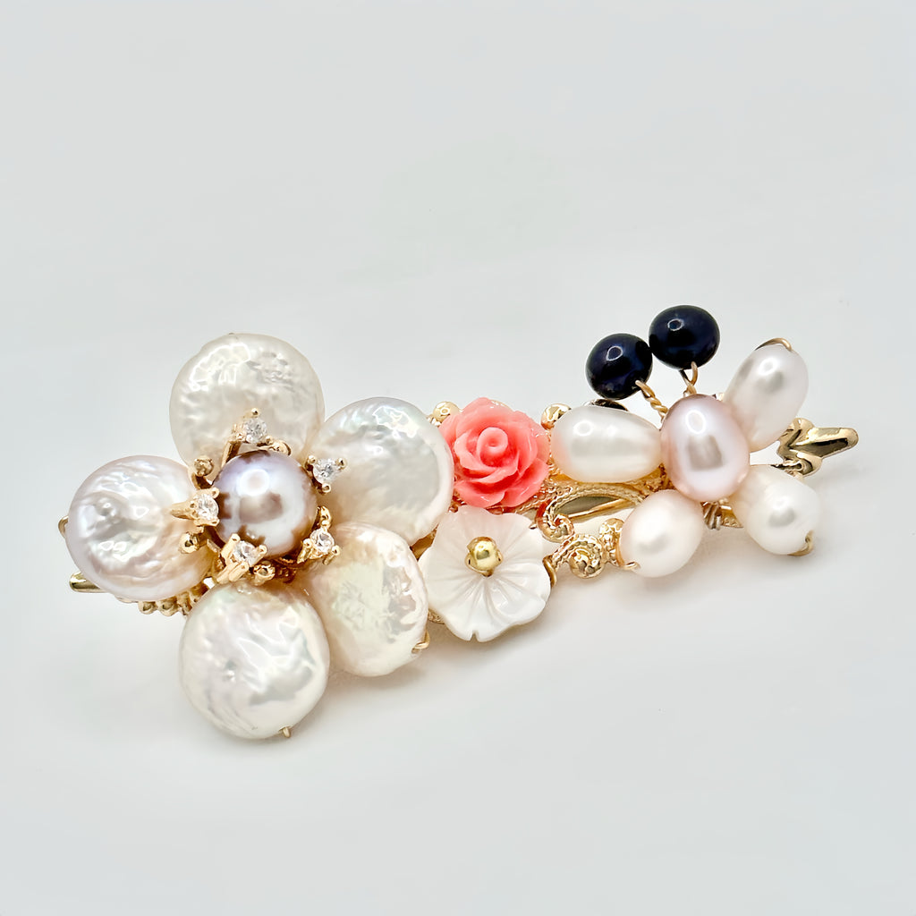 Pearl Hair Accessories For a Lady, Angel Food Style